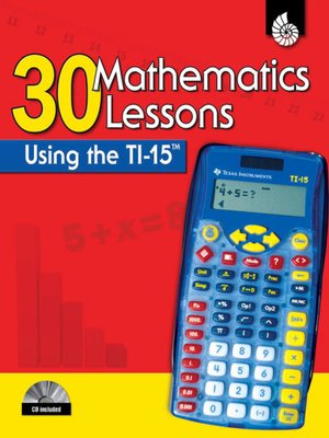 cover image of 30 Mathematics Lessons Using the TI-15